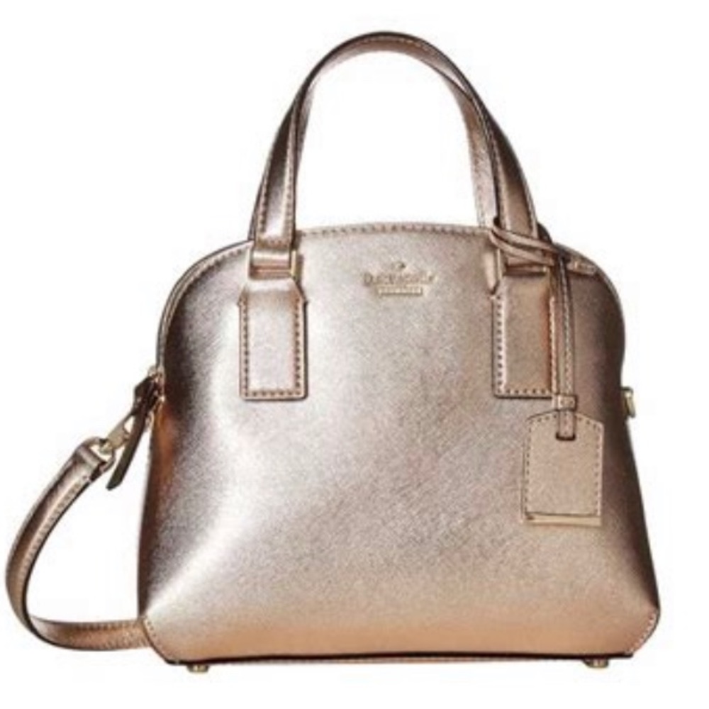 New Kate spade small metallic dome bag